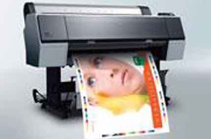 EPSON9908銅板紙打印機