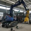鵬神供應(yīng)鐵路專用挖掘機(jī)加裝軌道輪自行走履帶式可定制