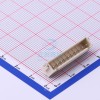 XHS臥式貼片接插件 帶鎖扣2.5間距連接器10P針座-星坤電子